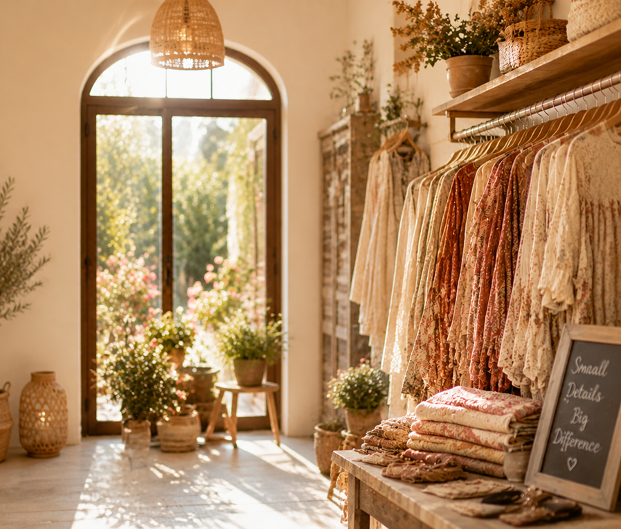 SohoBre boutique interior